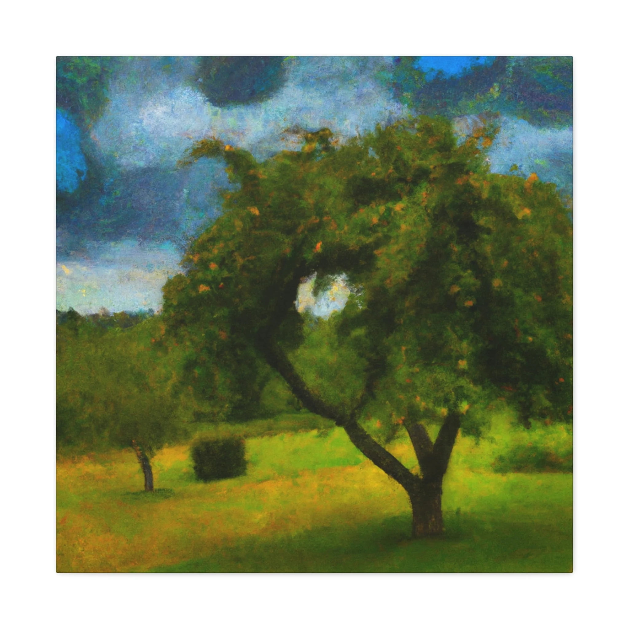 Apple Tree Ablaze - Canvas - Walmart.com