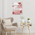thumbnail image 3 of Framed Trust in the Lord Proverbs 3:5-6 Canvas Wall Art - Christian Daisy & Butterfly Floral Wall Decor, Ready to Hang Religious Scripture Prints for Living Room, Bedroom & Home, 3 of 6