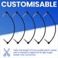 thumbnail image 2 of Kit de cables de pedalera Crosby, cable sin soldadura de 10 pies con 10 conectores, 2 of 8