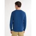 thumbnail image 3 of Free Assembly Men’s Cozy Yarn Textured Sweater with Long Sleeves, Sizes S-3XL, 3 of 5