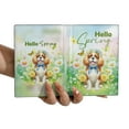 thumbnail image 3 of Cavalier King Charles Spaniel Hello Spring Time Flower Floral Nature Travel Passport Wallet Dog Lover Gifts PU Leather Passport Holder Cover - 02031, 3 of 5