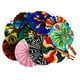 thumbnail image 5 of Abanico plegable Tess World Designs, tela africana aleatoria, 5 of 6
