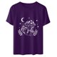thumbnail image 4 of Camiseta de manga corta con cuello redondo y estampado de jersey suelto de verano para mujer Camiseta/camisa de manga corta con cuello redondo Pompotops hfajkhk141923, 4 of 6