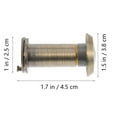 thumbnail image 2 of Visionneuse de Porte en Verre avec Couvercle de Confidentialité Robuste, 2 of 8