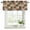 Multicolor, variant on 2 Pack Valances for Window, Floral Patchwork Short Curtains for Kitchen Bedroom Living Room, Vintage Country Geometric Flower Rod Pocket Small Window Treatment Valance Drapes 42 x 18 Inch