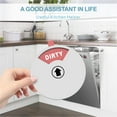 thumbnail image 3 of Aimant pour Lave-Vaisselle Clean Dirty, Aimant Clean Dirty Running Empty pour Lave-Vaisselle, Aimant pour Lave-Vaisselle Dirty Clean avec Colle Double Face (Argent), 3 of 7