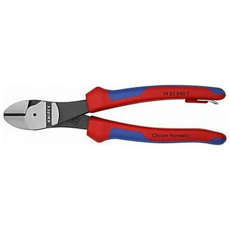 UPC: 0843221021658 | Knipex Diagonal Cutting Plier 8  L 74 22 200 T BKA