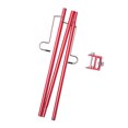 thumbnail image 2 of SPRING PARK Camping Table Folding Alluminum Alloy Lamp Pole, Detachable & Lightweight Lantern Light Clip Bracket with Buckle Bracket for Picnic, Hiking, Fishing, Traveling, 2 of 3