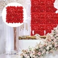 thumbnail image 4 of Panel de pared de flores rosas Gloria Panel de flores 15 x 15 para decoración de paredes, 4 of 8