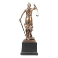 thumbnail image 2 of Statue de Déesse de la Justice Grecque la Justica avec Épée et Écailles sur Base, 2 of 8