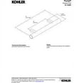 thumbnail image 2 of Kohler K-14485-CP Tiroir de tiroir Puriste de 3 Po, 2 of 4