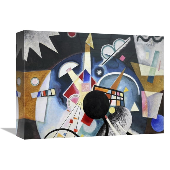 Global Gallery's 'A Center (detail)' by Wassily Kandinsky Stretched Canvas Wall Art
