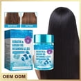 thumbnail image 1 of Suero capilar - Aceite para peinar el cabello con frizz, seco y dañado - Keratina con argán, jojoba y aceites capilares, A, C, E, B5 - Suero capilar sin enjuague para el frizz - Acondicionador de 30 m, 1 of 9