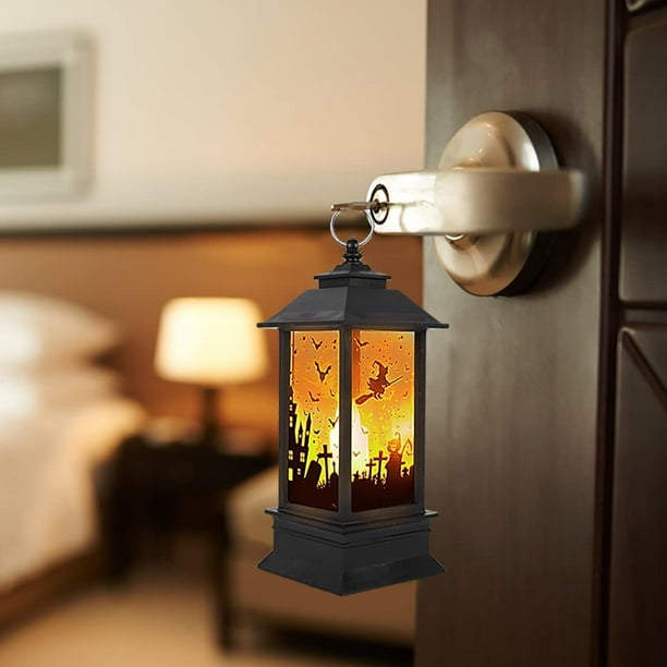 Lampadaire lanterne avec bougies bronze intérieur ou extérieur