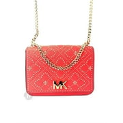 Michael Kors Istanbul Stud Mott Large Chain Shoulder Flap Handbag Purse