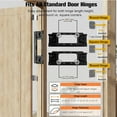thumbnail image 5 of FEAMOS Professional Door Hinge Router Template For Easy Mortise Installation, Adjustable For Multiple Size Thicknesses Tool, 5 of 7