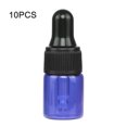 thumbnail image 1 of 10pcs/set Essential Oil Dropper Bottle Glass Pipette Lid PP Material Serum Container 1/2/3/5ml, 1 of 7
