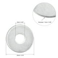 thumbnail image 3 of Uxcell 6mm x 20mm x 1.5mm Zinc Plated Carbon Steel Flat Washer for Screw Bolt 100 Pack, 3 of 4