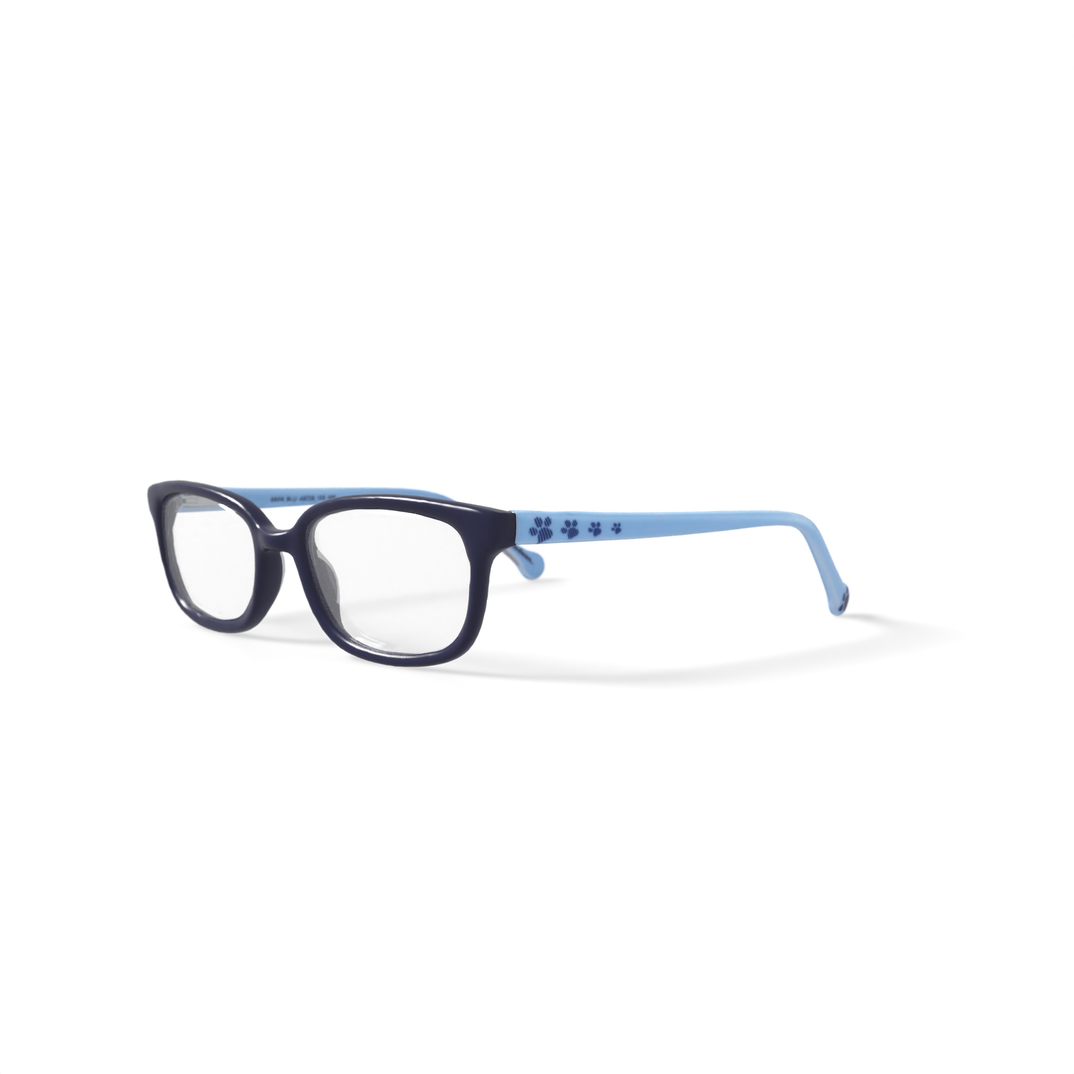 Paw Patrol Youth YB NIC PP09 Rectangular Prescription Eyeglasses with Case, Blue