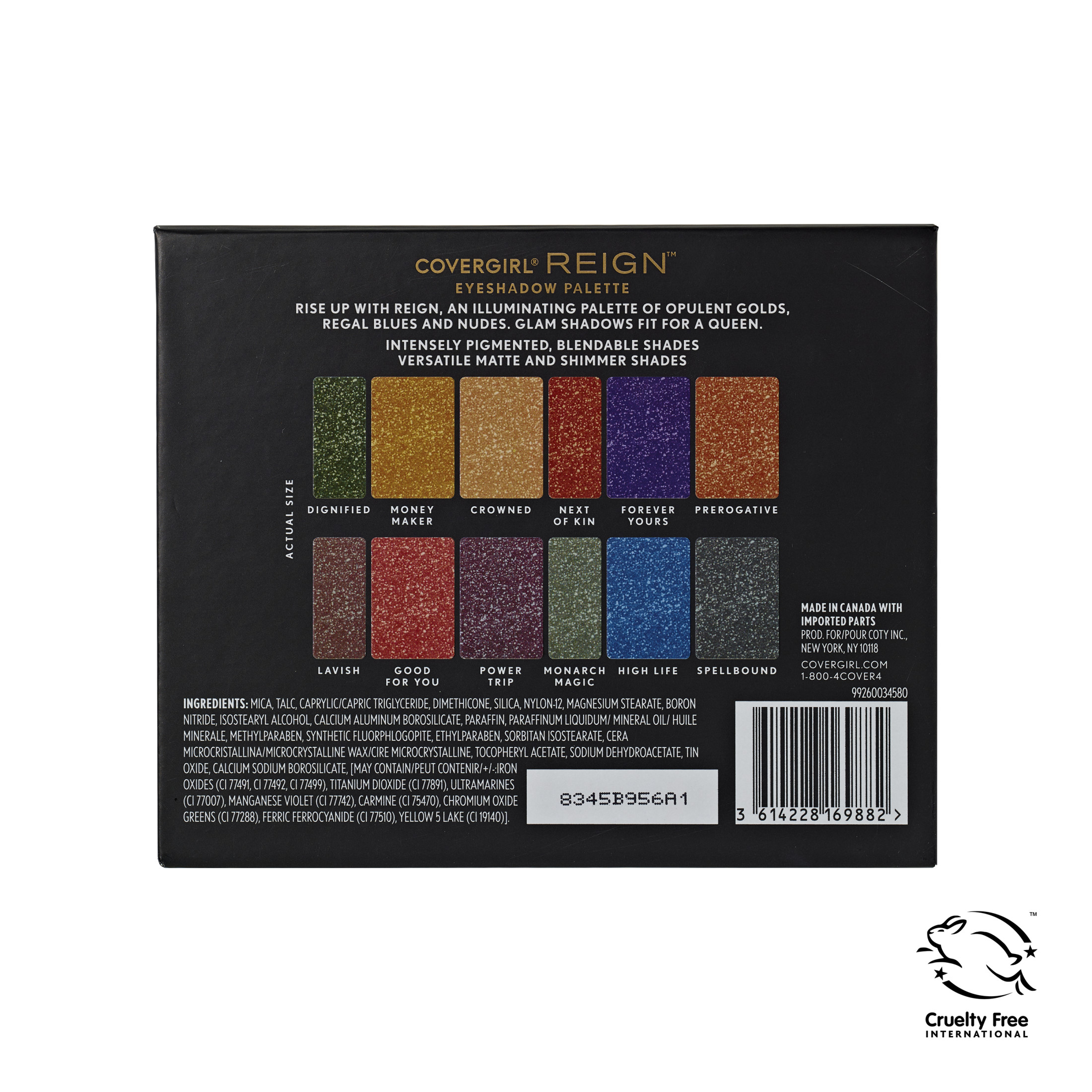 Covergirl Her Majesty Reign Eyeshadow Palette, 12 Shades photo 7