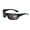 Matte Black, variant on Large Bifocal Sport Sunglasses - High Performance Protective Safety Glasses - Sun Reader Ansi Z87.1 Certified