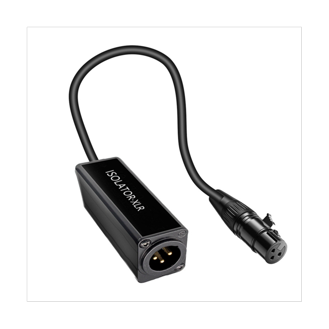 Audio Cable Isolator XLR Eliminates Noise Ground Loop Audio Isolator Eliminates Noise