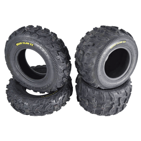 Kenda Bear Claw EX K573 22x7-10 F 22x11-10 R ATV 6 PLY Tires Bearclaw (4 Pack)
