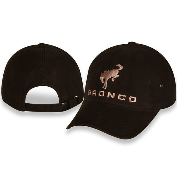 Ford Bronco Dark Brown Unstructured Cotton Hat - Adult