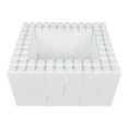 thumbnail image 1 of EverBlock Coffee Table Base Kit | 36” x 30” x 19” | Giant Building Blocks | Easy to Connect & Reuse | Indoor & Outdoor Use | Build Displays & Structures | Orange, 1 of 2