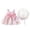 Z12-Pink, variant on Weebloom Girls Spring Outfits Sleeveless Princess Dresses Hat Baby Dot Kids Toddler Bow Set Clothes Set Pink 12-18 Months