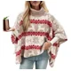 thumbnail image 1 of Suéter Extragrande Navideño Para Mujer, Novedoso, Otoñal, 1 of 7