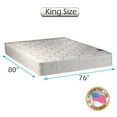 thumbnail image 2 of DS USA Legacy 1-Sided None Flip King Size Mattress Only with Mattress Cover Protector - Fully Assembled, Good for your back, Superior Quality, Orthopedic, Longlasting, 2 of 6