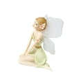 thumbnail image 3 of Figura de hada de , adorno creativo de escritorio, escultura de resina pintada a mano, estatua de niña para estantería de casa y dormitorio. verde de rodillas, 3 of 7
