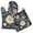Pioneer Flower-3, variant on Pioneer Flower Kitchen Oven Mitt and Pot Holder Sets 2 Pcs for Baking, Cooking and Grilling, Heat Resistant Up To 392 °F