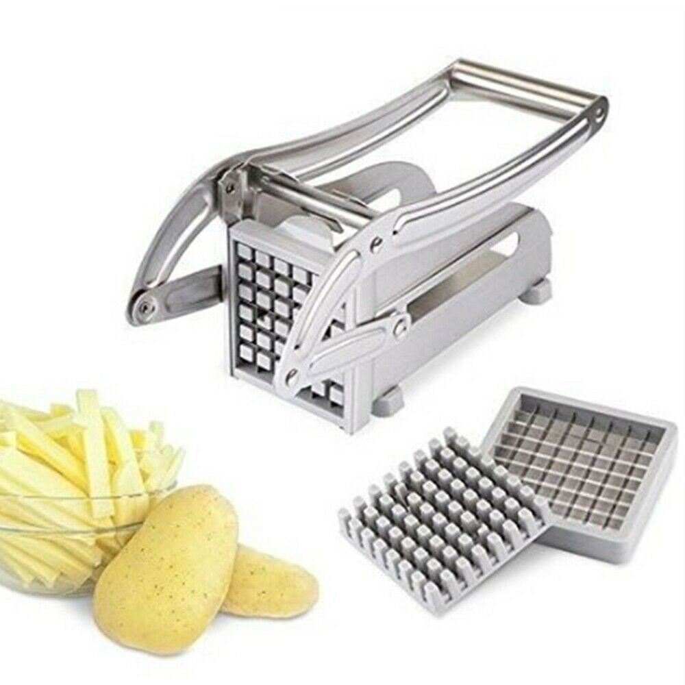 ubesgoo rovsun french fry vegetable potato cutter slicer commercial quality w 3 blade 3 8 1 4 1 2 walmart com