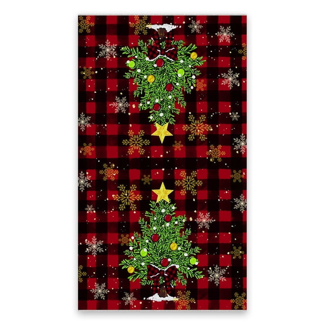 Christmas Kitchen Towels Christmas Kitchen Towels, Christmas Tree Printed Handkerchiefs, Microfiber Bathroom Towels, Home Tea Bar Kitchen Christmas Bathroom Towels