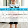 thumbnail image 3 of YABCSAZ Boys Summer Outfit Sets Short Sleeve T-Shirts Tops and Wide Leg Bermuda Shorts Kids Sets Striped Graphic Summer Clothes Loose Casual Baby 2Piece Playwear Sets Size 6 Years, 3 of 5