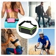 thumbnail image 4 of Unique Bargains 1 Pc Three Pocket Running Waist Pack for Hiking Gym Black EVA, 4 of 4