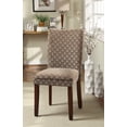 thumbnail image 2 of HomePop Parsons Classic Upholstered Accent Dining Chair, Single Pack, Blue Damask, 2 of 2