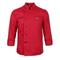 thumbnail image 4 of Chef Jacket Coat Uniform Long Sleeve Hotel Kitchen Cook Apparel 2XL, 4 of 9