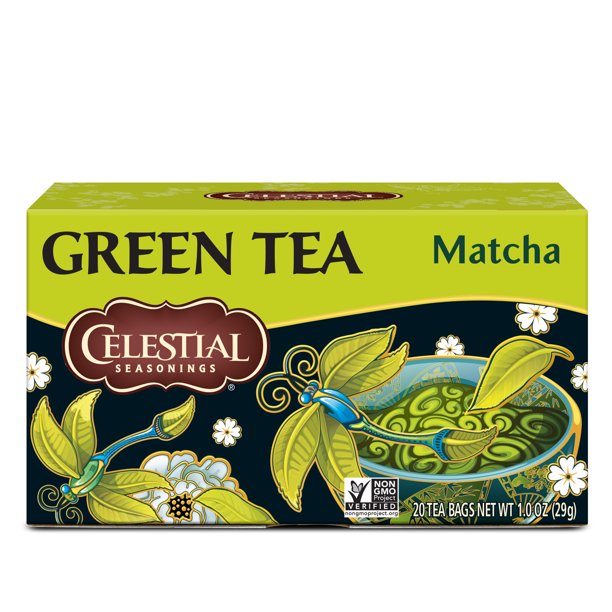 Celestial Seasonings Matcha Green Tea, 20 Count Box