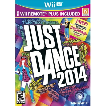 Just Dance 14 For Nintendo Wii U Bundle With Wii Remote Plus Controller Walmart Canada