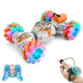 thumbnail image 2 of 4 Wheels Gesture Sensing RC Stunt Car Toy - Birthday Gifts Ideas for Boys Ages 5-7, 6-12, 8, 9, 10, 11 Years Old, Remote Control Off-Road Vehicle with 360-Degree Flips, Lights & Music, 2 of 9