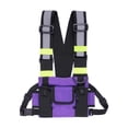 thumbnail image 1 of Chest Rig Bag Arnés Bolsa Bolsa de hombro para hombres Mujeres Deportes Viajes Ciclismo Verde púrpura kusrkot bolsa de pecho para deportes al aire libre, 1 of 8