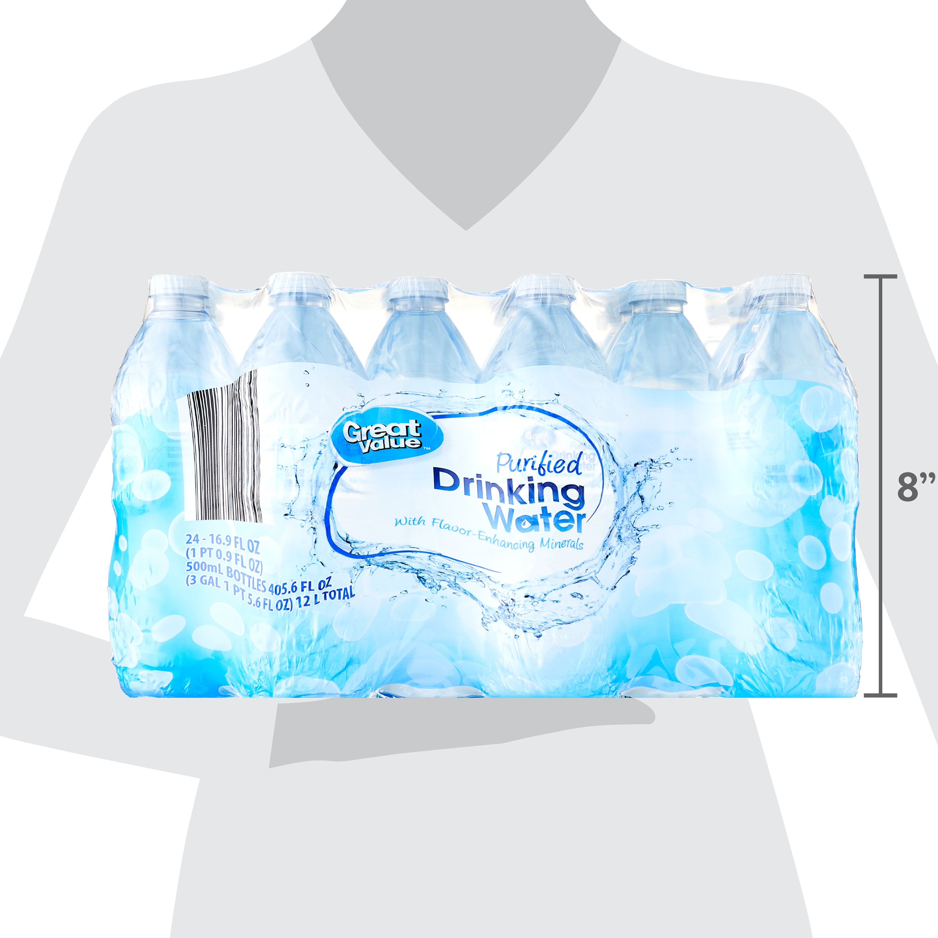 Nice! Purified Water 500mL - 24 Pack