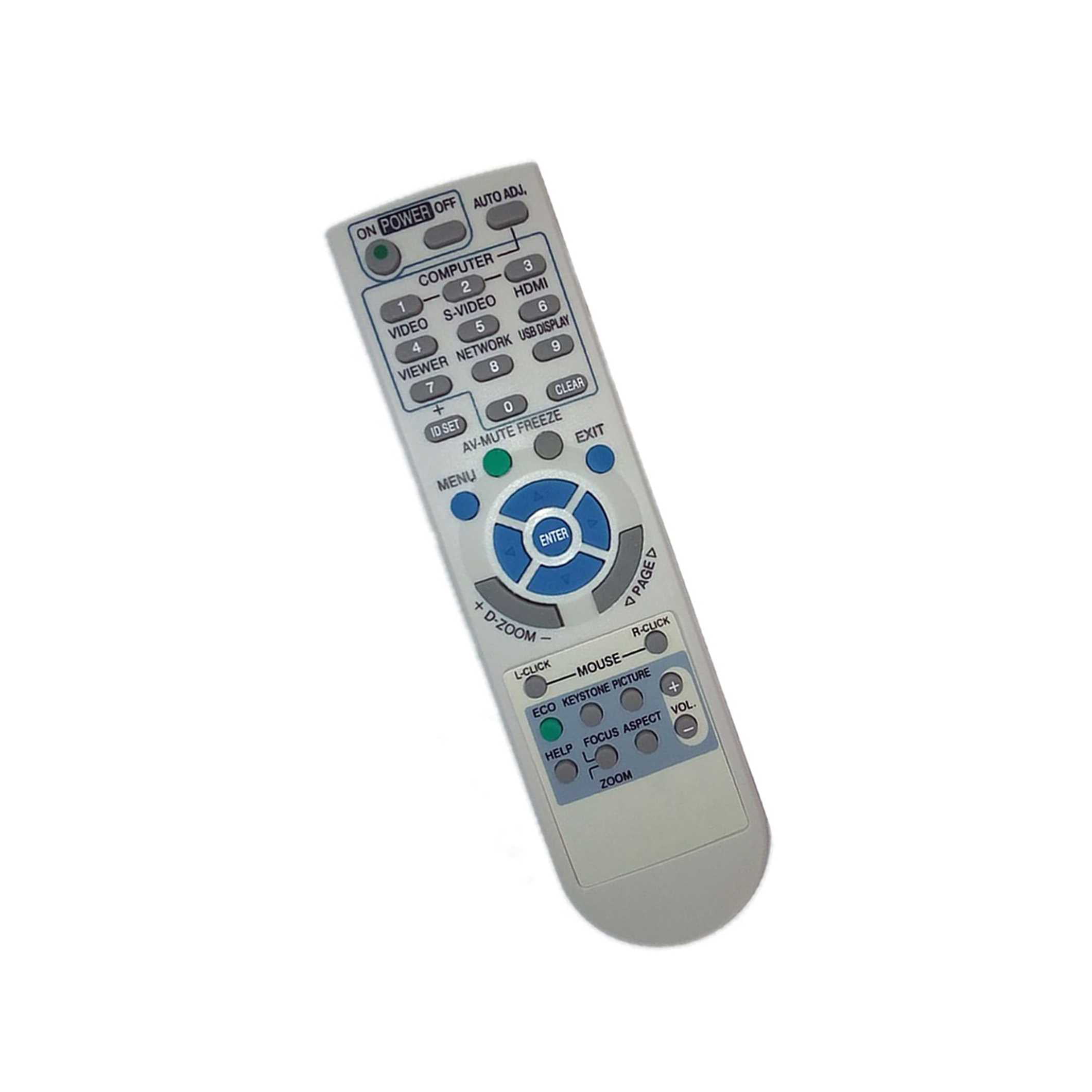 Replaced Remote Control Compatible for NEC M300XS RD450D VT580 NP60 P420X NP500W LT30 Projector 
