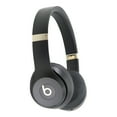 thumbnail image 2 of Auriculares supraaurales inalámbricos Beats Solo 4 negros y dorados, 2 of 7