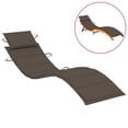 thumbnail image 1 of Inlife Deck Chair Cushion Anthracite (29.5"+41.3")x19.7"x1.6", 1 of 1