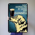 thumbnail image 3 of Placa Metal Vintage para Perro Pintura Hierro Rectangular Bar El 30x40cm, 3 of 9