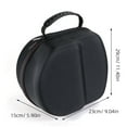 thumbnail image 2 of SHOWERORO Pochette pour Lunettes VR Rentrée Scolaire Lot de 1 EVA Noir pour Collègue et Amis, 2 of 8